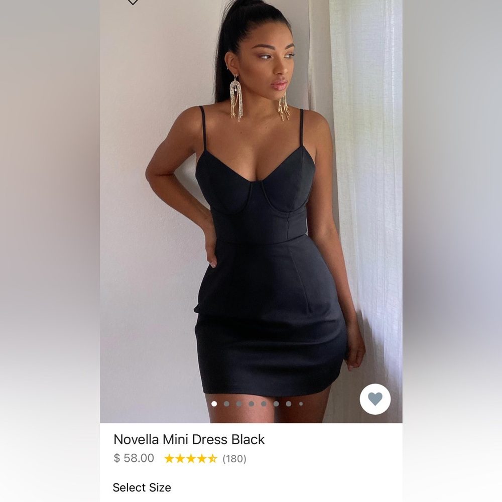 Black Mini dress